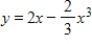 For the given function and graph, determine all critical value(s) , where   . ​   ​   A)    B)    C)    D)    and   E)    and   and  