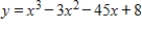 For the given function, find all critical values.   A)  ​   B)    and   C)    and   D)    and   E)    and  