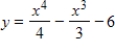 For the given function, classify the critical points as relative maxima, relative minima, or points of inflection. In each case, you may check your conclusions with a graphing utility.   A)    is a relative minimum and   is point of inflection. B)    is a point of inflection and   is a relative minimum. C)    is a point of inflection and   is a relative maximum. D)    is a relative minimum and   is a relative maximum. E)    is a relative maximum and   is a relative minimum.