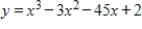 For the given function, find the horizontal points of inflection.   A)    B)    C)    D)    E)  no horizontal points of inflection