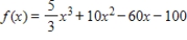A function and its graph are given. From the graph, estimate where   . ​     ​ A)    B)  ​   C)    D)    E)   