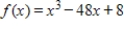 Find the absolute maximum for   on the interval [a, b].   ,   A)    B)    C)    D)    E)   