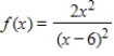 A function and its graph are given. Use the graph to find the vertical asymptotes, if they exist, where   . Confirm your results analytically. ​   ​   ​ A)    B)    C)    D)    E)  no vertical asymptotes