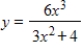 Find any horizontal asymptotes for the given function.   A)    B)    C)    D)    E)  no horizontal asymptotes