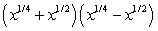 Perform the indicated operations with expressions involving fractional exponents and then simplify.   A)    B)    C)    D)    E)   