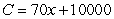 <strong>Suppose a company's revenue R (in dollars) from the sale of x units of its product is given by . Suppose further that the total costs C (in dollars) of producing those x units is given by . If profit is revenue minus cost, find the expression for the profit from the production and sale of x units.    </strong> A)   B)   C)   D)   E)   <div style=padding-top: 35px> 