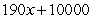 <strong>Suppose a company's revenue R (in dollars) from the sale of x units of its product is given by . Suppose further that the total costs C (in dollars) of producing those x units is given by . If profit is revenue minus cost, find the expression for the profit from the production and sale of x units.    </strong> A)   B)   C)   D)   E)   <div style=padding-top: 35px> 
