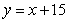 <strong>Suppose that a nurse needs 15 cc (cubic centimeters) of a 15.5% solution (that is, a solution that is 15.5% ingredient) of a certain medication, which must be obtained by mixing x cc of a 20% solution and y cc of a 5% solution. Choose the expression for y in terms of x.</strong> A)   B)   C)   D)   E)   <div style=padding-top: 35px> 