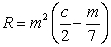 When medicine is administered, the reaction (measured in change of blood pressure or temperature)  can be modeled by (that is, described by)  , where c is a positive constant and m is the amount of medicine absorbed into the blood. Factor the expression for the reaction.   A)    B)    C)    D)    E)   