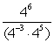 Use the rules of exponents to simplify the expression.   A)    B)    C)    D)    E)   