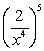 Use the rules of exponents to simplify the expression.   A)    B)    C)    D)    E)   
