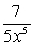 In many applications, it is often necessary to write expressions in the form , where c is a constant and n is an integer. Write the expression below in this form.     A)    B)    C)    D)    E)   