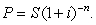 If an investment has a goal (future value)  of $S after n years, invested at interest rate i (as a decimal) , compounded annually, then the present value P that must be invested is given by Find P for the given S, n, and i.   $80,000 after 20 years at 12.5% A)  $7586.47 B)  $2750.62 C)  $8534.77 D)  $9601.62 E)  $5536.70