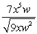 Rationalize the denominator and then simplify.   A)    B)    C)    D)    E)   