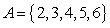 Find , the intersection of sets A and B.   and     A)    B)    C)    D)    E)   