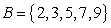 Find if the universal set         A)    B)    C)    D)    E)   