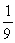 Choose the proper symbol to replace .     0.1111     A)    B)    C)   
