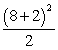 Evaluate the following expression.   A)  50 B)  34 C)  33 D)  6 E)  42