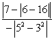 Evaluate the following expression.   A)    B)    C)    D)    E)   