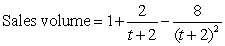 <strong>Suppose that a company's daily sales volume attributed to an advertising campaign is given by , where t is the number of days since the campaign started. Express the sales volume as a single fraction. </strong> A) B) C) D) E)