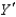 What is the Y-intercept of the following regression equation?   = -4.30X - 1.72 A) -1.72 B) 1.72 C) -4.30 D) -4.30X