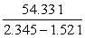 Perform the following set of operations and choose the alternative that expresses the result to the proper number of significant figures.   A) 65.94 B) 65 C) 70 D) 65.9
