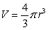 The nucleus of an Ar-40 atom has a radius of 4.1 x 10<sup> -15</sup> m.An atom of Ar-40 has a radius of 9.4 x 10<sup> -11 </sup>m.The volume of a sphere can be calculated using the formula,   .Assume that both the nucleus and the atom are spherical in shape.  A.Calculate the volume of an Ar-40 nucleus. B.Calculate the volume of an Ar-40 atom. C.How many times larger is the volume of an Ar-40 atom than that of its nucleus?