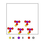 What is the percent composition by mass of the substance shown below?  