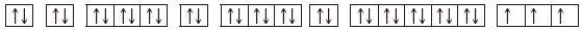 Choose the correct orbital diagram for arsenic. A)    B)    C)    D)   