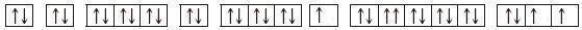 Choose the correct orbital diagram for arsenic. A)    B)    C)    D)   