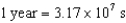 Assuming the Hubble constant is equal to 22 km/s/Mly,estimate the age of the universe (or Hubble time).Note that   and   .