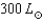 What is the radius of a red giant star that has a temperature of   and a temperature of 4,000 K? (Note that the temperature of the Sun is 5,800 K. )  A)    B)    C)    D)   