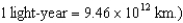 Compare the volume of the Sun with the volume of interstellar space it occupies.Is the occupied percentage large or small? (Note: the radius of the   ;the nearest star is 4.6 light-years away;  