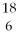 What does the following element description actually mean?   O A) an oxygen atom with 6 protons and 12 neutrons B) an oxygen atom with 6 neutrons and 12 protons C) 6 oxygen atoms with 18 neutrons D) 18 oxygen molecules with 6 neutrons each E) none of the above