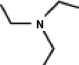 A common inactive ingredient in products such as sunscreen lotions and shampoo is triethyl amine, also known as TEA. Which of the following is the chemical structure for this compound?         (a) (b) (c) (d)  A) a B) b C) c D) d