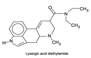 <strong>In water, does the molecule lysergic acid diethylamide act as an acid, a base, neither or both?  </strong> A)acid B)base C)neither an acid or a base D)both as an acid and as a base <div style=padding-top: 35px> 