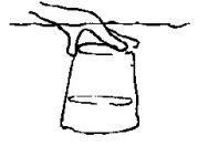 Use the following figure to answer the question:   -The depth to which an inverted drinking glass must be pushed beneath the surface of water so that the volume of enclosed air is squeezed to half is A) 76 cm. B) 10.3 m. C) 14.7 m. D) 20.6 m. E) 29.4 m.