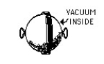 Figure M-6    -It would be easier to pull the hemispheres apart A) when they are at sea level B) if submerged several meters in water C) if high above the clouds Because D) external pressure on the hemispheres is lessened. E) water serves as a lubricant. F) the atmosphere exerts a pressure of 10<sup>5</sup> N/m<sup>2</sup> on both hemispheres. 