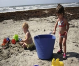 A nurse is observing children at play.Which figure depicts associative play? A)     B)     C)     D)    