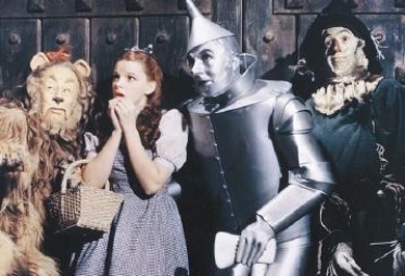 This picture show characters from the film The Wizard of Oz-the Cowardly Lion (seeking courage) , Dorothy (the motherless child) , the Tin Woodsman (seeking love) , and the Scarecrow (seeking wisdom) . According to _____, these types of images, often found in popular myths, novels, and films,represent universal human instincts, themes, and preoccupations, called _____.   A) Albert Bandura; possible selves B) Carl Rogers; the actualizing tendency C) Carl Jung; archetypes D) Alfred Adler; the inferiority complex