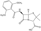   -Methicillin is related to penicillin,which was isolated from the bread mold Penicillium.Based on this,which of the following can you conclude is different between S.aureus and Penicillium? A) The composition of their plasma membrane B) Their type of genetic material C) The structure of their organelles D) The composition of their cell wall E) The enzymes in glycolysis