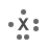 The Lewis dot symbol shown below could represent the members of group 16 of the periodic table.  