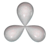 Consider the following image.   What shape is represented? A)  linear B)  bent C)  tetrahedral D)  trigonal planar E)  trigonal pyramidal