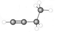 The hydrocarbon represented by the following model would be called   A)  unsaturated. B)  aromatic. C)  an alkene. D)  all of the above