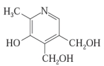 Examine the structures given in each question. Based on their structure complete the following statements. -The following substance would be a ____-soluble vitamin.  