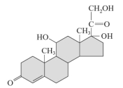 The following compound would be classified as a steroid hormone.  