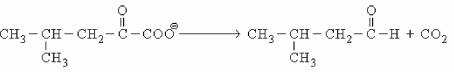 Which coenzyme is likely involved in the reaction shown below?   A)  TPP B)  biotin C)  coenzyme A D)  FMN