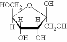 Examine the cyclic D-monosaccharide shown below. The ring structure is the and the linear form of this monosaccharide must be a/an .   A)  α anomer; ketose B)  β anomer; ketose C)  α anomer; aldose D)  β anomer; aldose