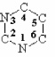 The pyrimidine ring system is shown below. What is the source of the C-2 during the de novo biosynthesis of pyrimidines?   A)  aspartate B)  PRPP C)  bicarbonate D)  tetrahydrofolate
