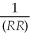 If the required reserve ratio is RR,the simple deposit multiplier is defined as A)    . B)    . C)    × change in bank reserves. D)    × change in bank reserves.